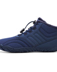 Winter Snow Boots Men Women Barefoot Wide Toe Box Shoes