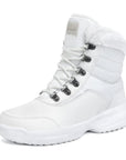 Womens Snow Boots Outdoor Warm Fur Lined Winter Shoes