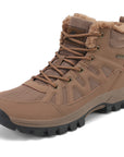 Mens Winter Snow Boots Non Slip For Hiking&Walking