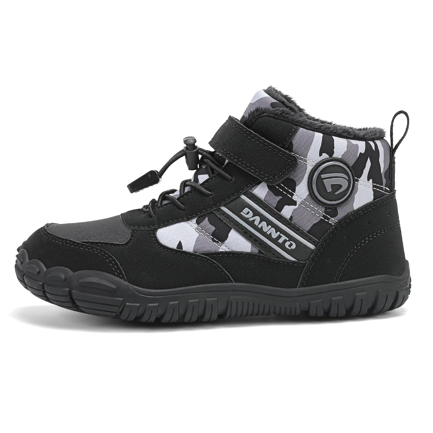 Barefoot Winter Snow Boots For Kids -Wide Toe Box Warm Shoes