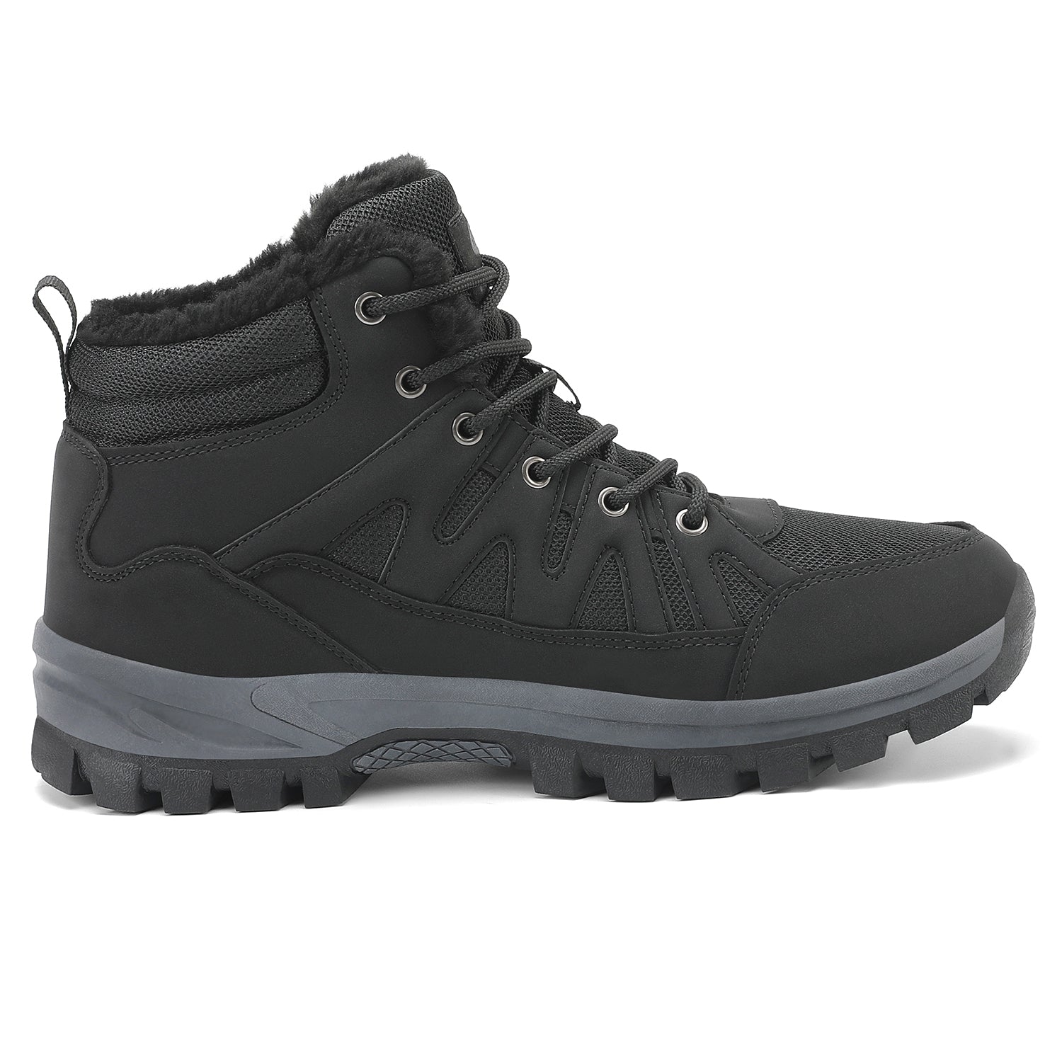 Mens Winter Snow Boots Non Slip For Hiking&amp;Walking