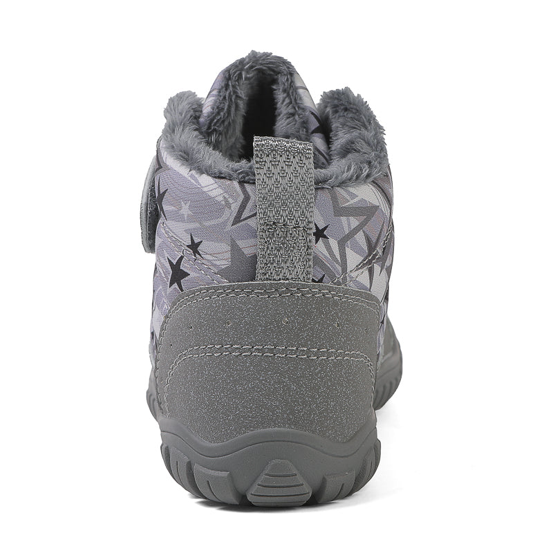 Kids Winter Snow Boots Boys Girls Outdoor Ankle Walking Boots
