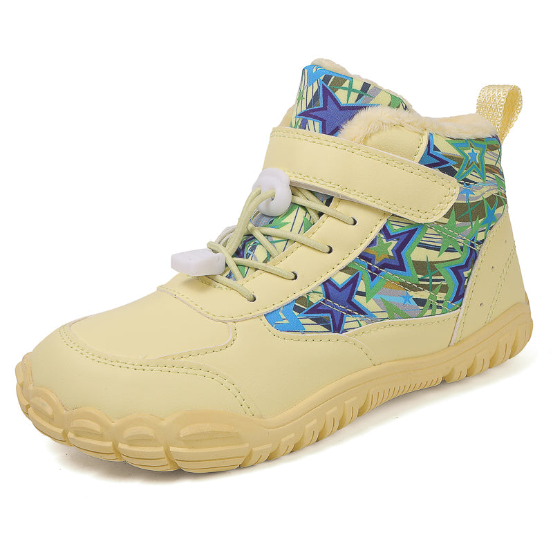 Kids Winter Snow Boots Boys Girls Outdoor Ankle Walking Boots